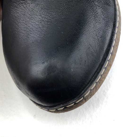 Dansko Liliana Burnished Nubuck Leather Wedge Shoes EUR 39 - Picture 11 of 16